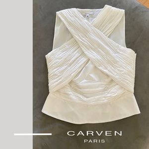 Carven Peplum Top